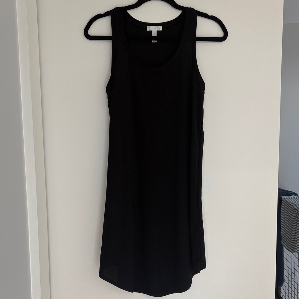 Leith Black Sleeveless Mini Dress